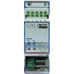 Bticino, Aktor, SCS Reg Aktor 2 Schliesser F411U2 10A F411U2 (Dimmaktor, Schaltaktor)