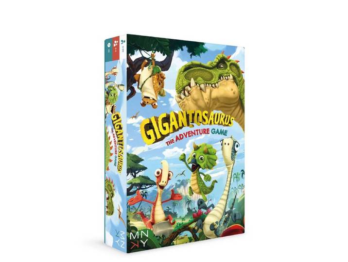 MNKY Entertainment Gigantosaurus - Bordspel - Avontuur in Cretacia