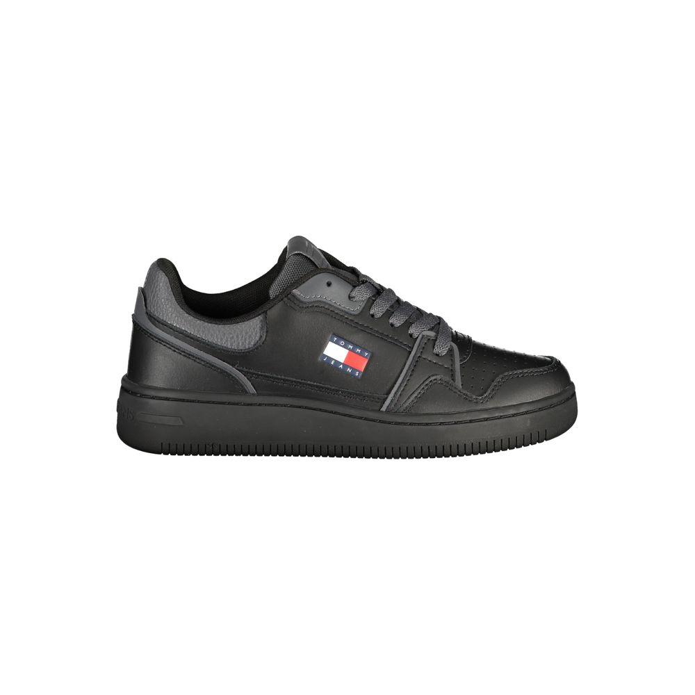 Tommy Hilfiger Zwarte Polyurethaan Dames Sneakers