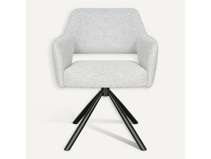 Chaise pivotante VICTOIRE Gris