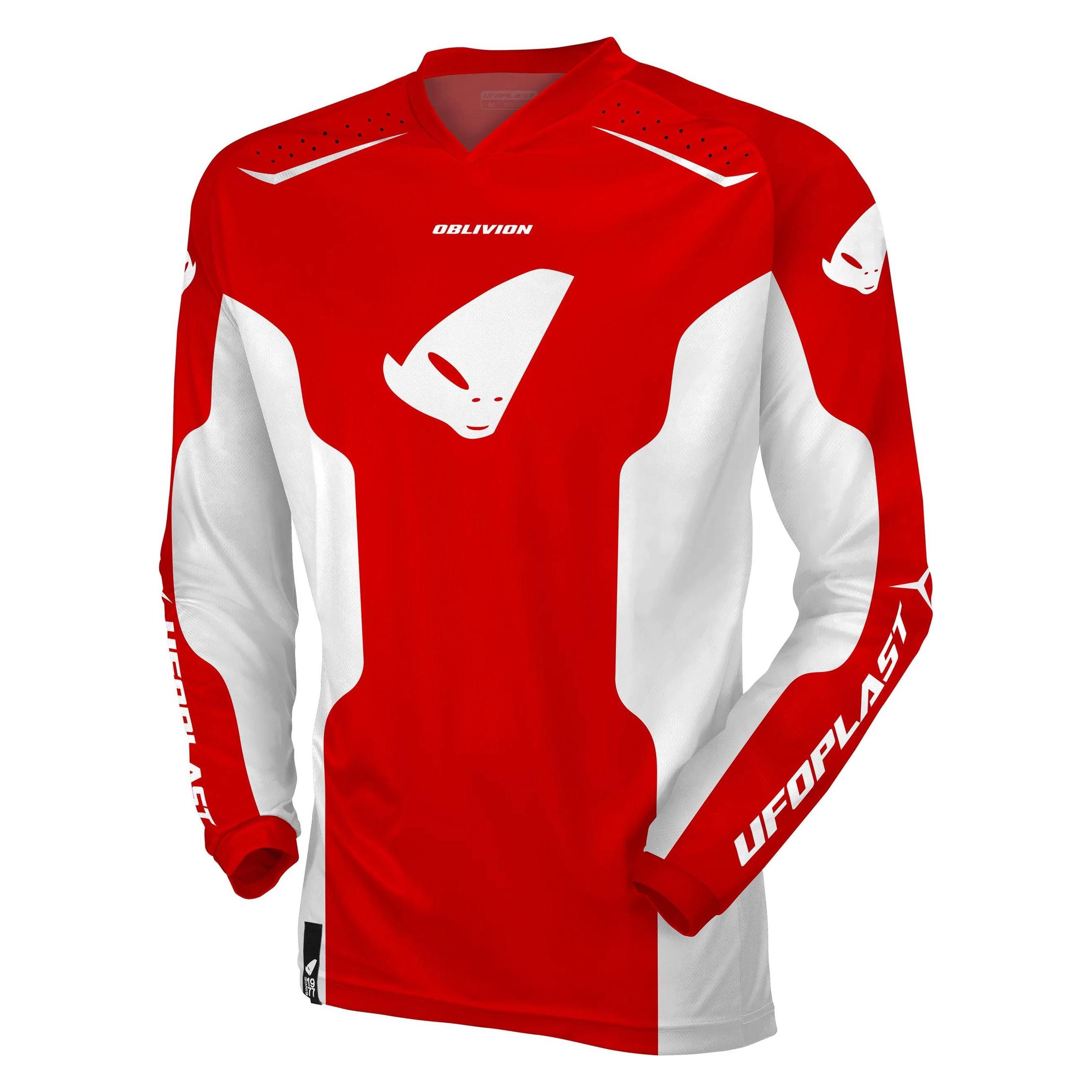 Ufo Plast Mx Jersey Ufo Oblivion Rot/Weiss Gr. L (JE13005-BWL)