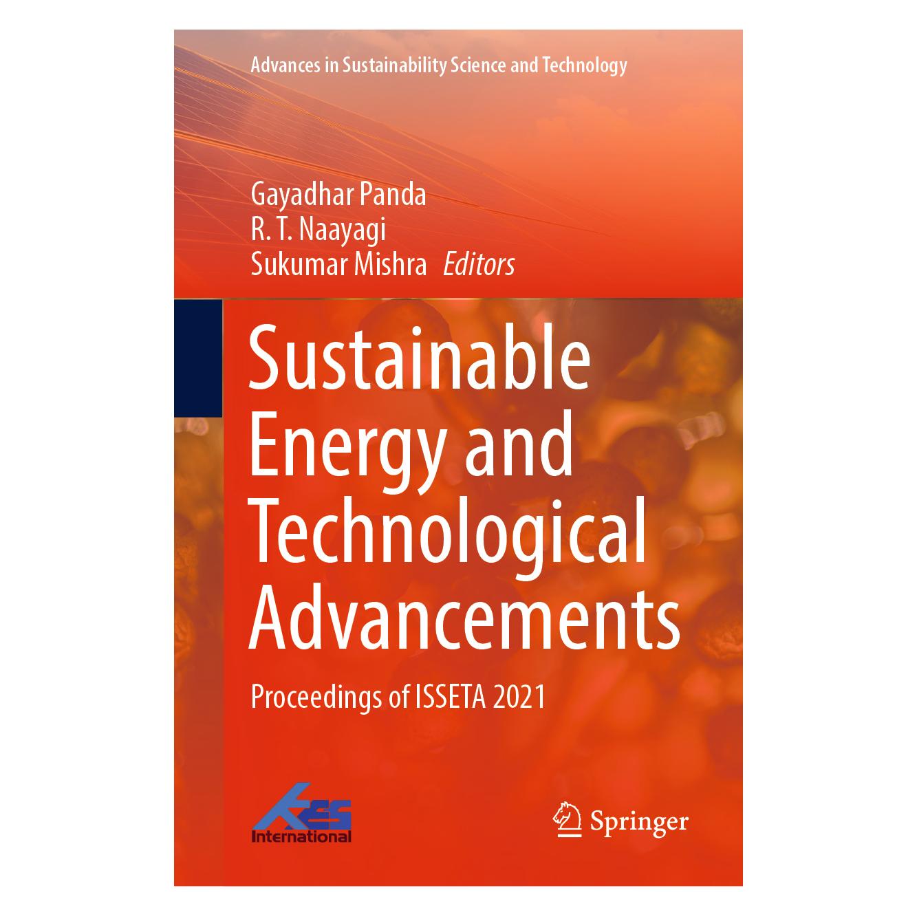 Springer Sustainable Energy and Technological Advancements (Englisch, Hardcover, Gayadhar Panda, R. T. Naayagi, R/Mishra, Sukumar, Sukumar Mishra, T Naayagi) (66768085)