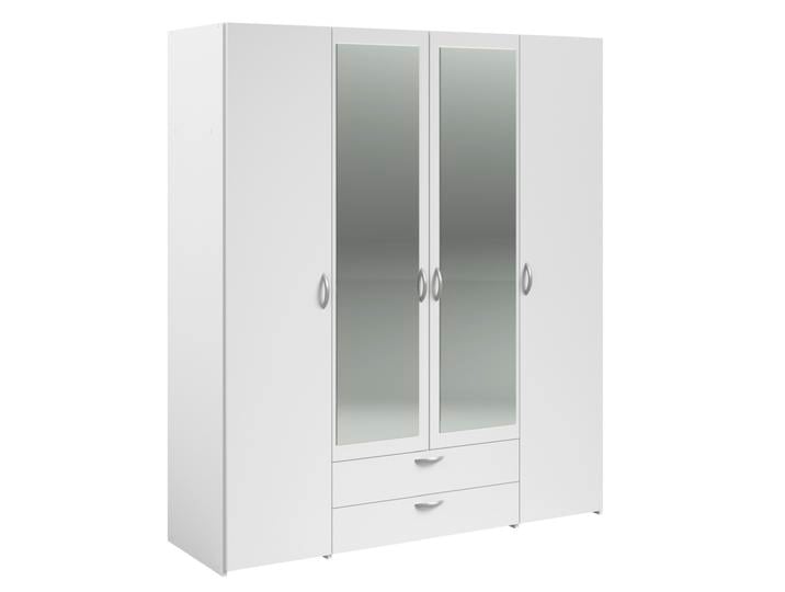 Kinder-Drehtürenschrank DAILY 3 weiß