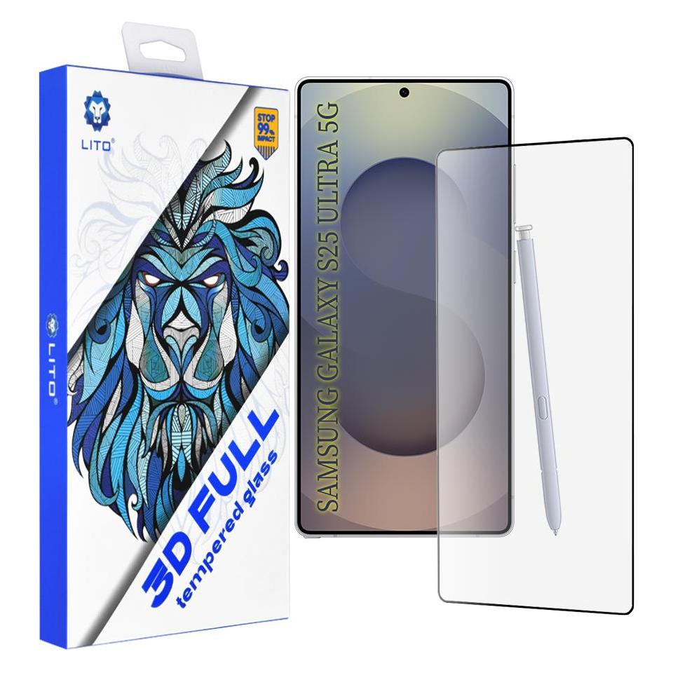 Lito - 3D Full Cover - Samsung Galaxy S25 Ultra - Black (Samsung Galaxy S25 Ultra) (58166734)