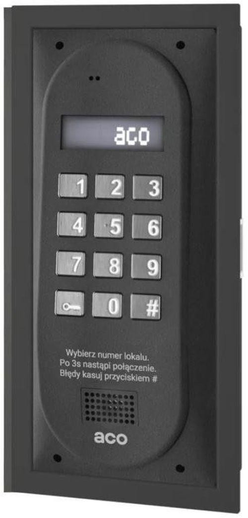 ACO Haustechnik ACO CDNP8ACC ST (G3) (B) Digitaal deuropnamesysteem met RFID-lezer en codeerpaneel