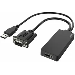 HAMA 200342 VGA+USB-Adapter auf HDMI, Fu