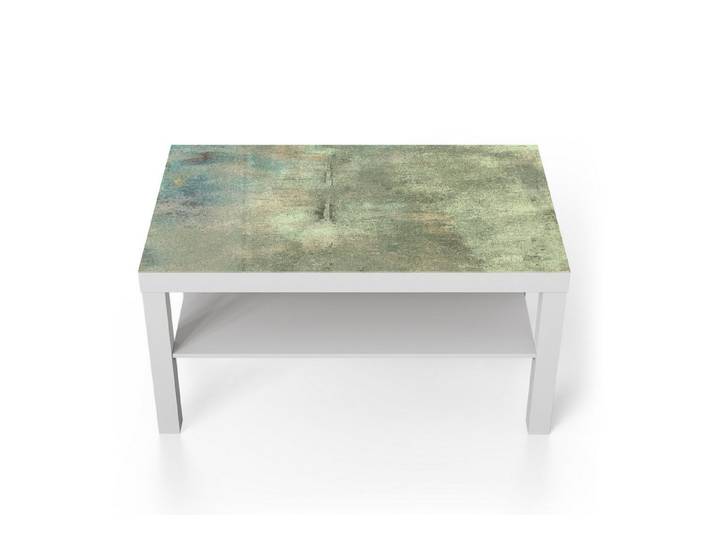 DEQORI Couchtisch 'Patina-Poesie', Glas Beistelltisch Glastisch modern