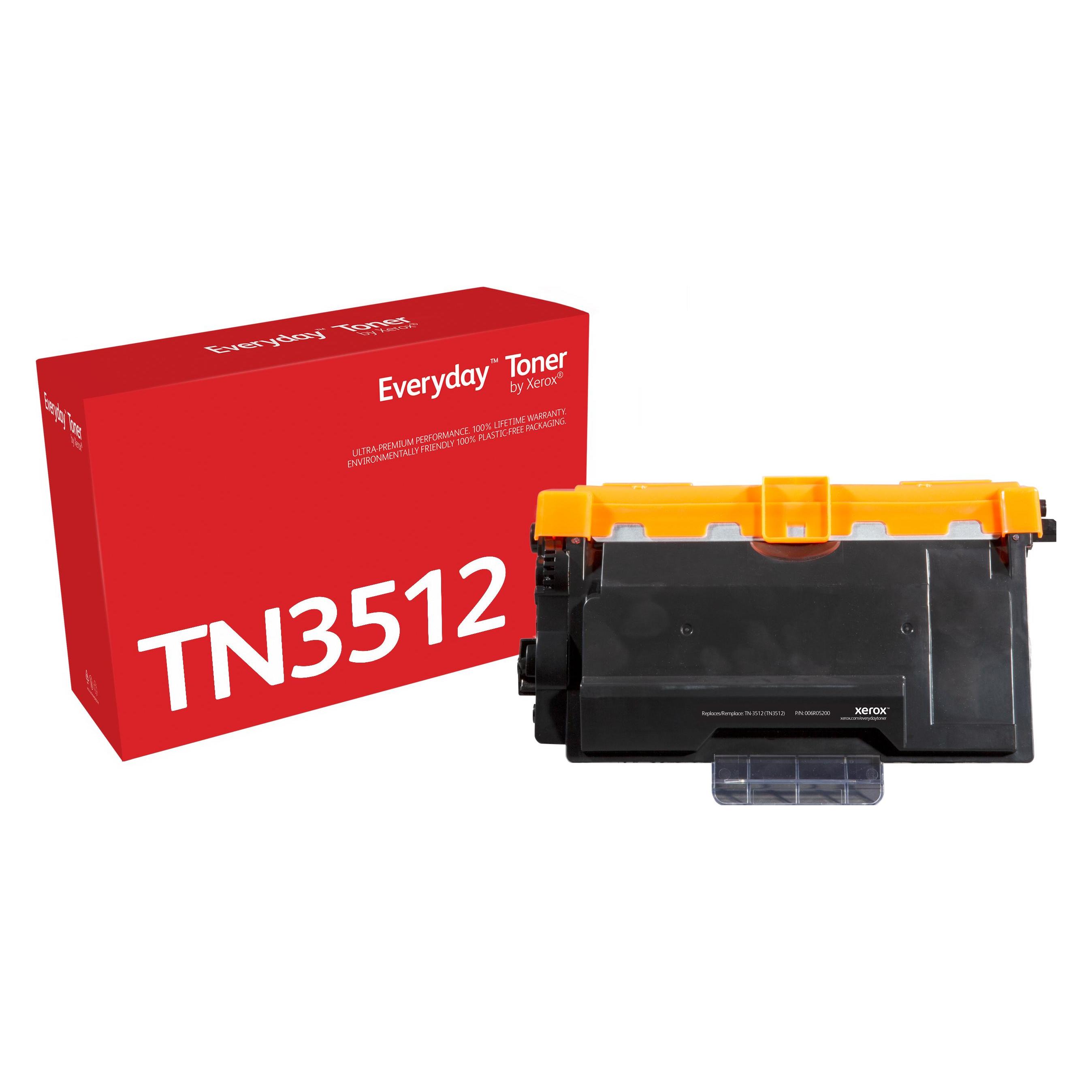 Xerox Toner Everyday Brother TN3512 Black (BK) (006R05200)