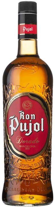 Ron Pujol Bardinet 1L - Ron Español, 100 cl - Graduación: 40%