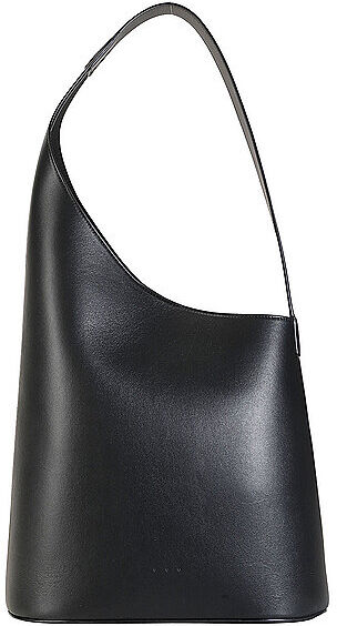 AESTHER EKME Ledertasche - Schultertasche LUNE TOTE schwarz EG