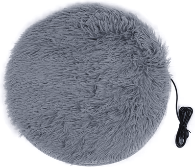 Inspire Curations WarmNest USB Heated Pet Bed Pad gray