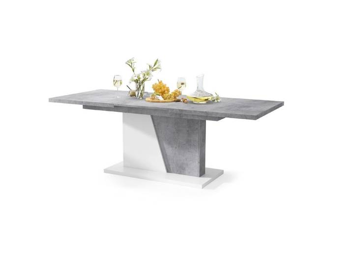 Mazzoni Esstisch Design Noble Noir Tisch ausziehbar 160 bis 218 cm