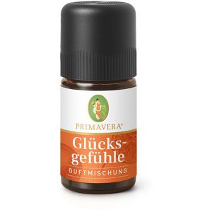 Primavera Duftöl Glücksgefühle Duftmischung, stimmungshebend & wärmend, für Duftlampen, 5 ml