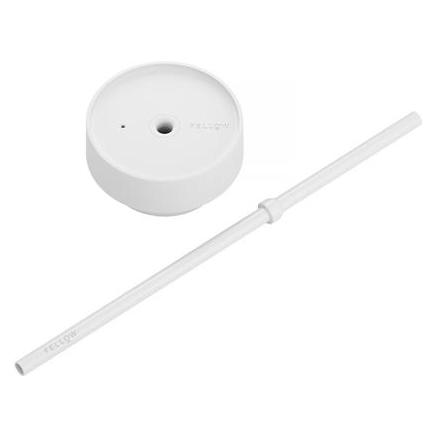 Fellow Carter Cold Lid + Straw - Matte White (37638216)