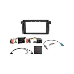 ACV Radioblende 9 Zoll und Radioanschlusskit Lenkradfernbedienung BMW/ BMW 3e...