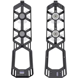 Maxx Tech RGB Auto Temperature Controlled Cooling Fan - PS5 Slim (PS5) (PS5), Weiteres Gaming Zubehör, Schwarz