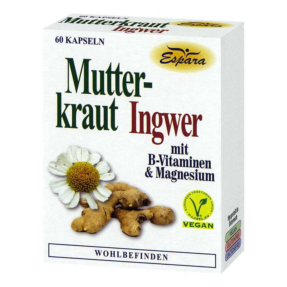 Espara GmbH Mutterkraut-ingwer Kapseln 14300728
