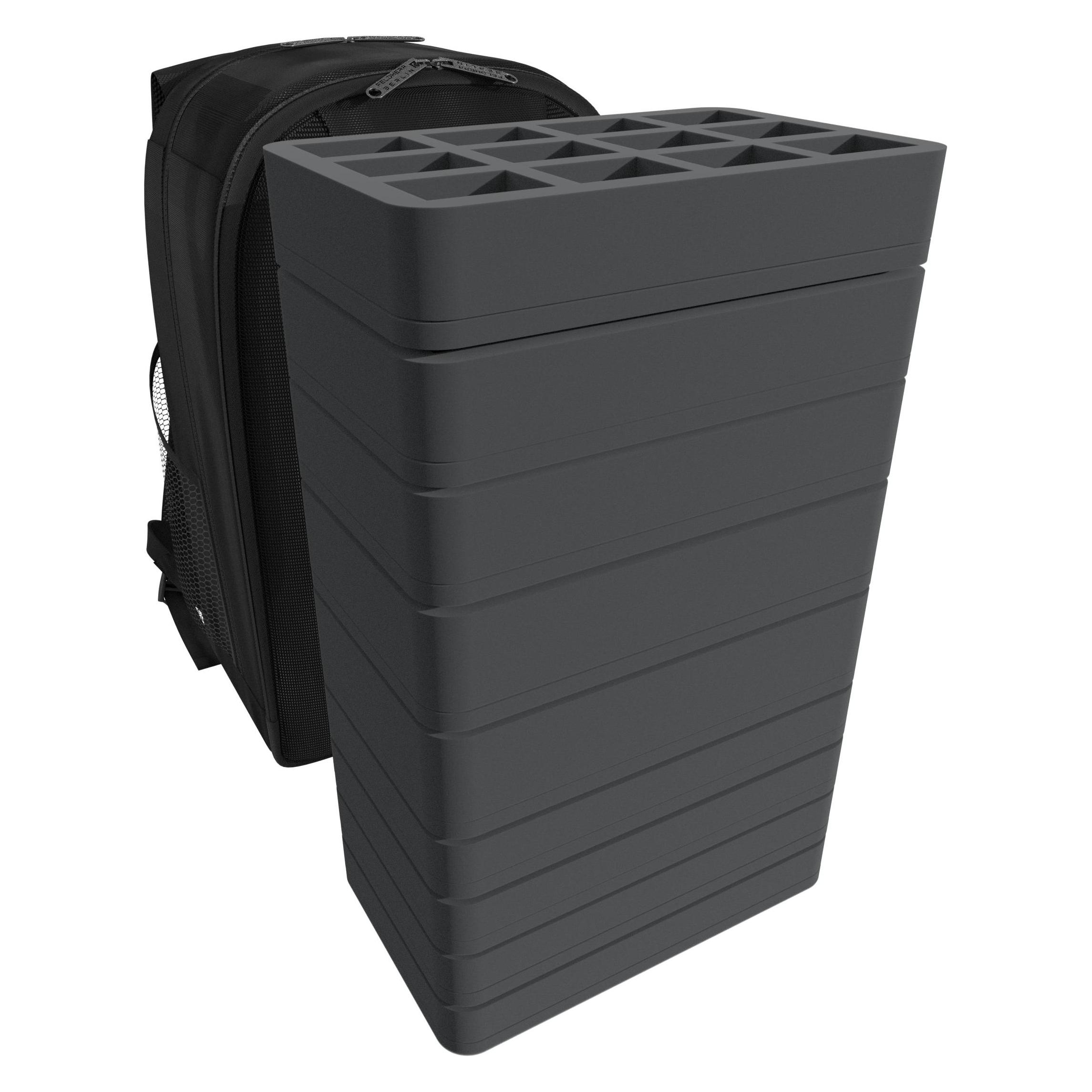 Feldherr BP15SBO - Rucksack für BattleTech 130 Mechs + Zubehör (Kunststoff, Schaumstoff) (BP15SBO)