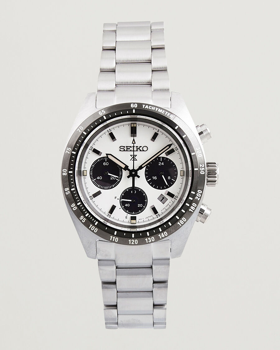 Seiko Prospex Chronograph Steel 39mm White Dial men One size Hvid