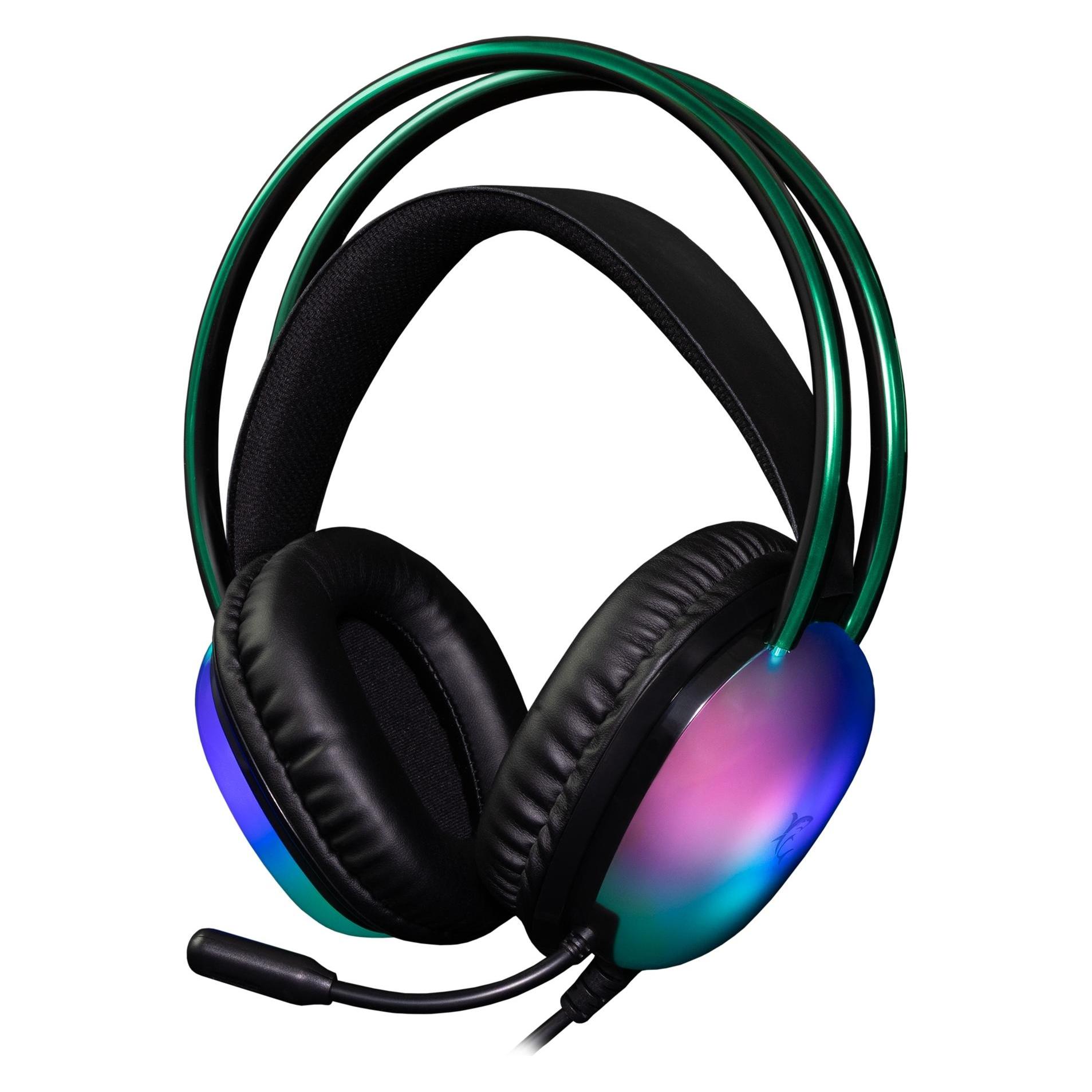 White Shark Wired headphones GH-2444 Peacock-2 Black (Kabelgebunden) (PEACOCK-2 BLACK)