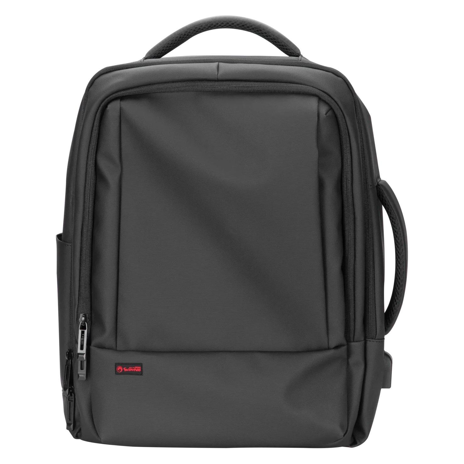 Marbo Sport Rucksack für Notebook 17.1", URBANO 40, grau aus Nylon, Marvo (BA-004)
