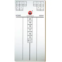 BULL'S Markerboard Master Scoreboard