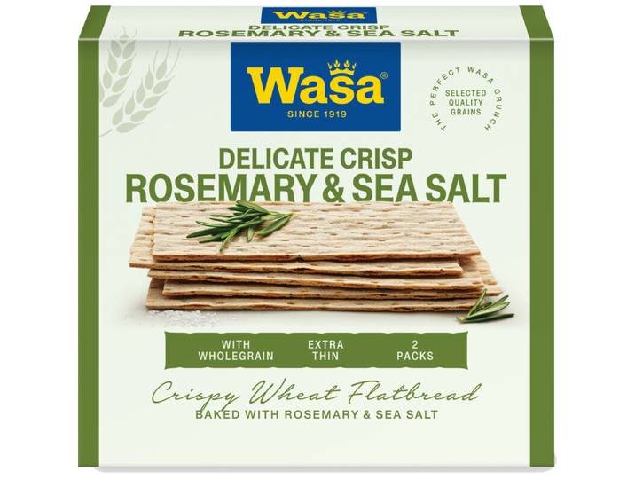 Wasa dunne crackers met rozemarijn en zout - 190 g