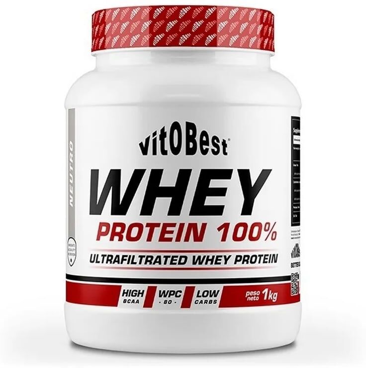 Vitobest Whey Protein 100% Sabor Neutro 1 Kg