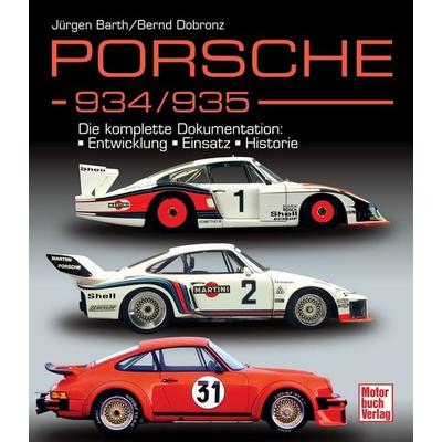Porsche 934/935, Gebundene Ausgabe von Jürgen Barth,Bernd Dobronz, Motorbuch Verlag, 978-3-613-03980-3