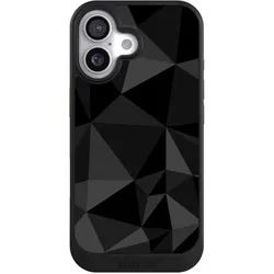 Nivocase Hülle für Apple iPhone 17 Handyhülle NIVOcore Case Schwarz Abstrakt Geometric Muster (Apple iPhone 17), Smartphone Hülle, Schwarz