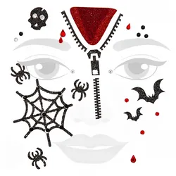 Face-Art Tattoo "Halloween"