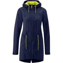 MAIER SPORTS Damen Mantel Ranja Coat 2.0 mTEX, Größe 36 in Blau Blau