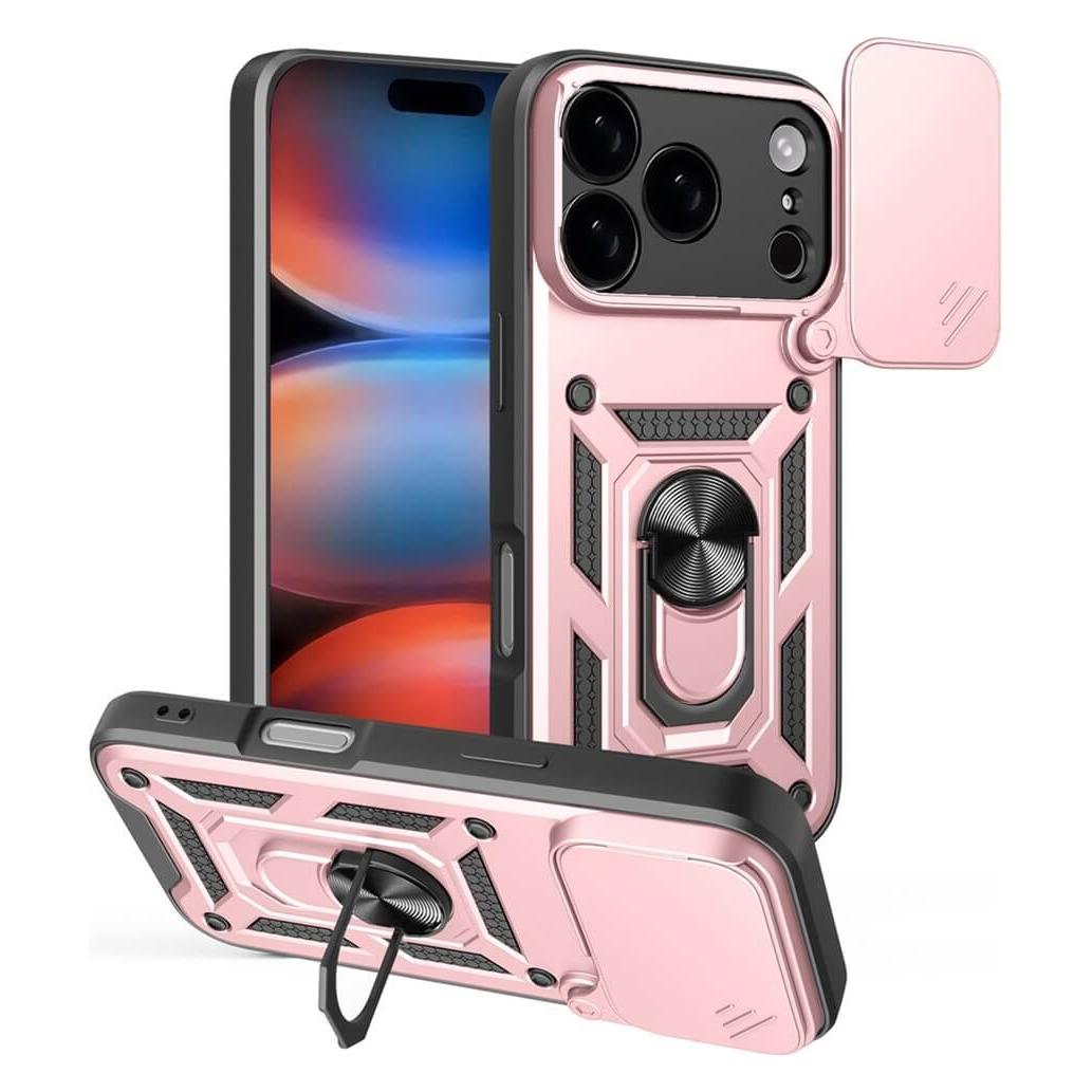 Cover-Discount iPhone 18 Pro / iPhone 17 Pro - Armor Case mit Ständer (Apple iPhone 17 Pro, Apple iPhone 18 Pro) (78127078)