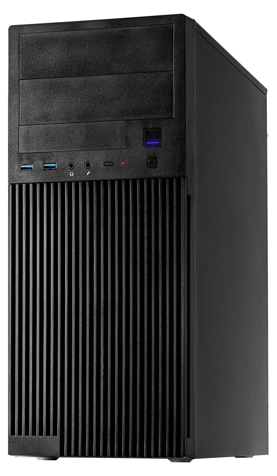 Inter-Tech IT-2815 Midi-Tower Linear computerbehuizing zwart