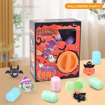 Modern Mode Marketplace Baby Scratching Machine Blind Box Children's Fun Animal Egg Twister Capsule Toys Christmas Doll Claw Machine For Kids orange