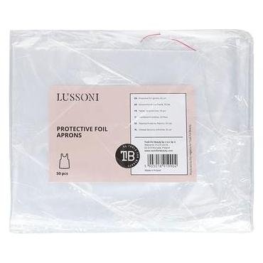 Tools for Beauty T4B LUSSONI Plastic Protective Apron Universal Size Economic Format 50 Pieces (0000073910)