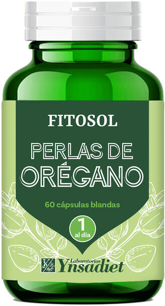 Ynsadiet Fitosol Perlas de Orégano 60 Perlas