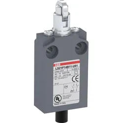 ABB LS21P14B11-U01 Positionsschalter Kunststoff-Geh. grau IP67 Stahl-Rollendruckb. quer verzinkt 1SBV016014R3801