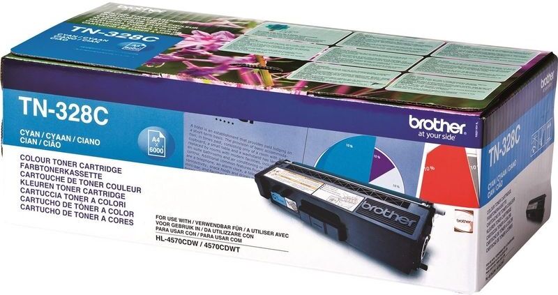 Brother TN-328C - Cyan - Toner - Extra hohe Kapazität