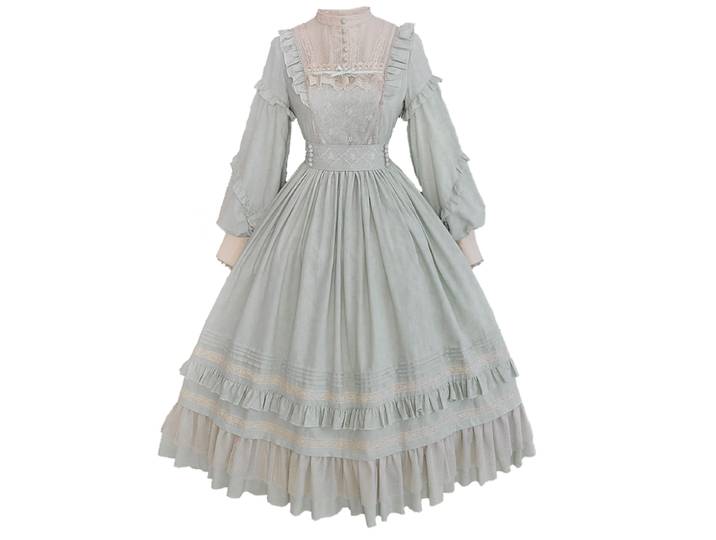 Miss Veya-Robe Lolita à manches longues, Sweet Classic, Alice Girl