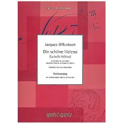 Die schöne Helena Klavierauszug (dt/fr) Buffo-Oper in 2 Teilen und 9 Bildern, Fachbücher von Jacques Offenbach