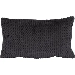 Kissen FRESH anthrazit (BH 50x30 cm) - grau - BH 50x30 cm