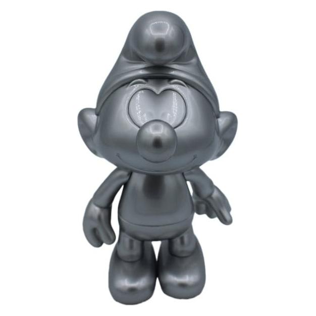 Trefl Les Schtroumpfs Figurine en Vinyle Schtroumpf Argent 19 cm (PUP700013)