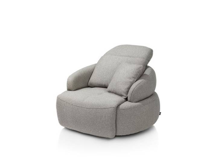 Henders & Hazel Hollywood Home-Cinema Drehsessel Stoff Cloudy