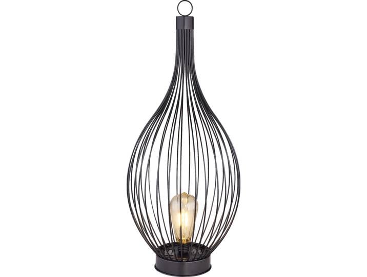 Globo Lighting Lampe solaire en métal noir\, LED