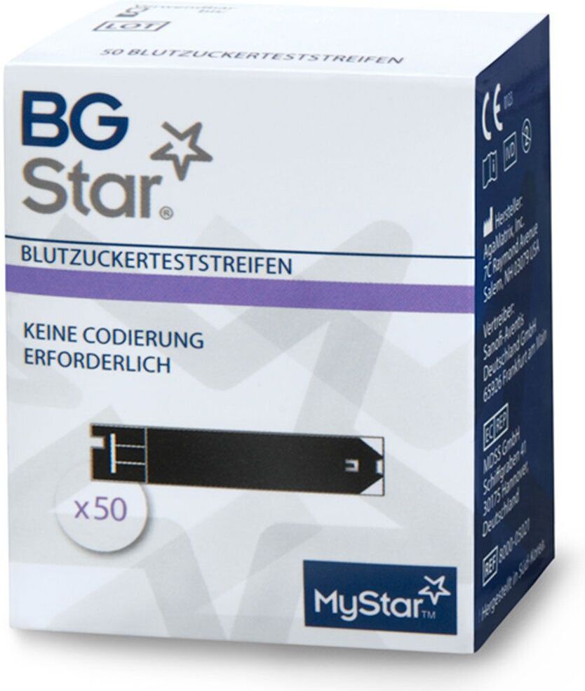 Bgstar Teststreifen 50 St