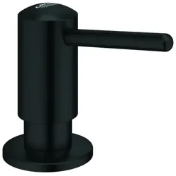 GROHE Contemporary Spülmittelspender, für Flüssigseifen, Vorratsbehälter 500ml, Matt Black, 1021652430