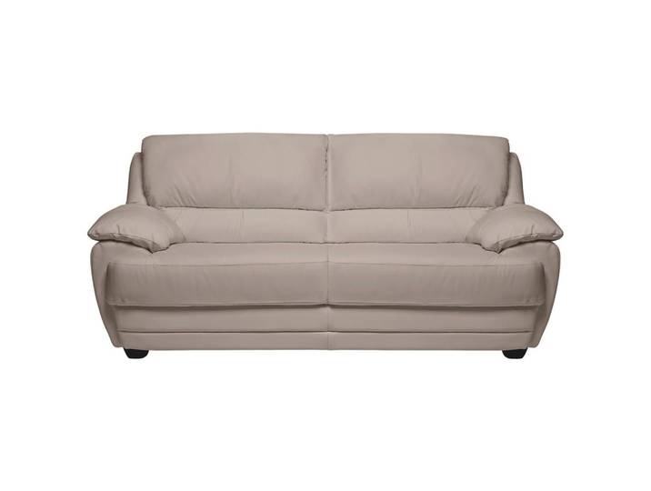 2-Sitzer-Sofa Nebolo Sandfarben Lederlook