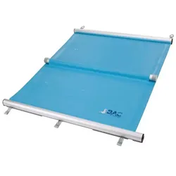 BAC Rollschutz Multiversal Schwimmbad Sicherheitsabdeckung per m2,Farbe: grau