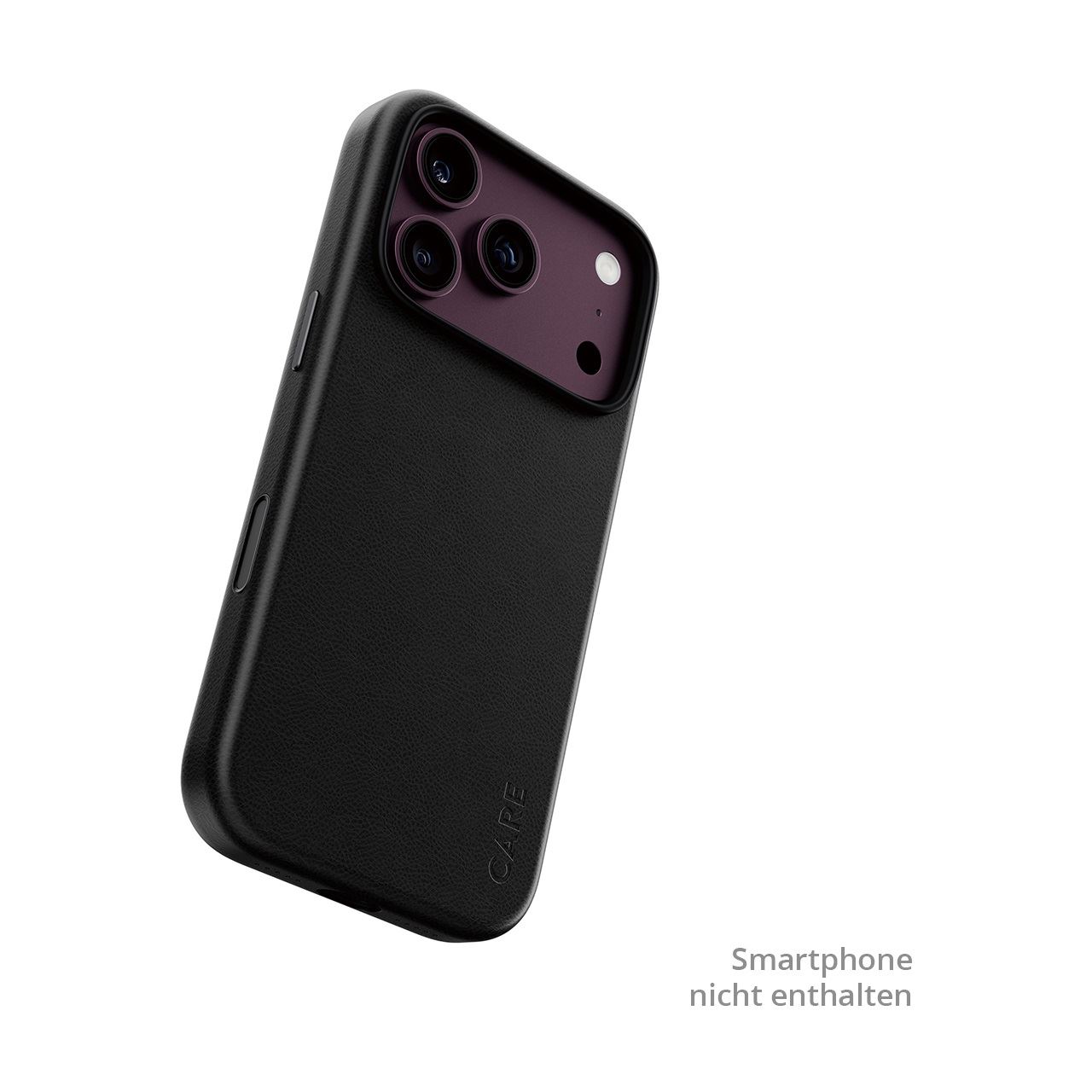 PanzerGlass CARE Solo Vegan Leather Case black w. MagSafe iPhone 18 Pro/ 17 Pro